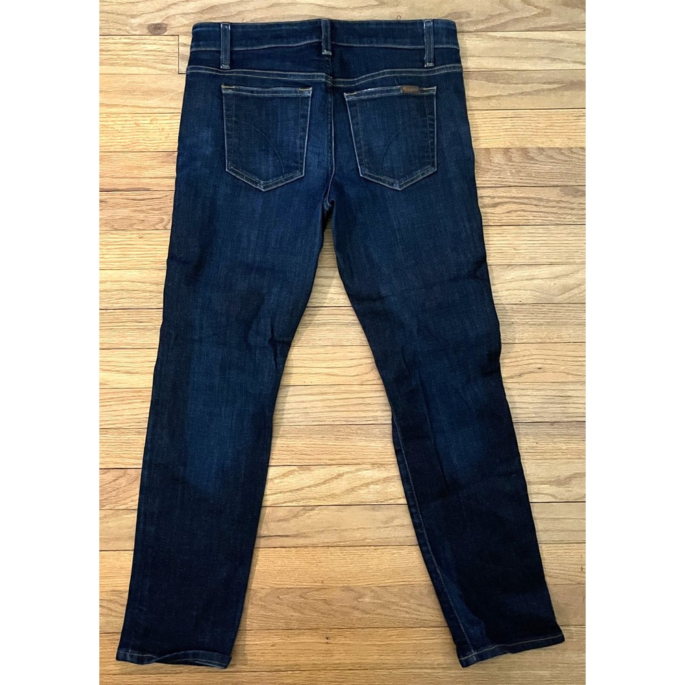 New Joe's BRIDGET Mid-Rise Straight Dark Blue Stretch Denim Jeans Women 28